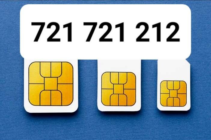 Złoty numer karta SIM platynowy numer