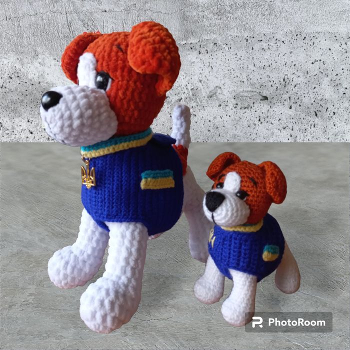 Собака Патрон, Песики Патрончики(в'язана іграшка)