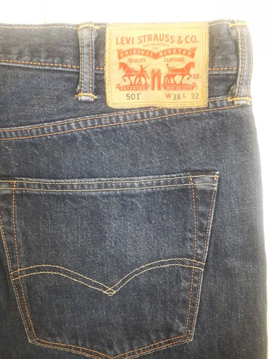 Джинсы levis&co originall мужские 46/48 отличное качество