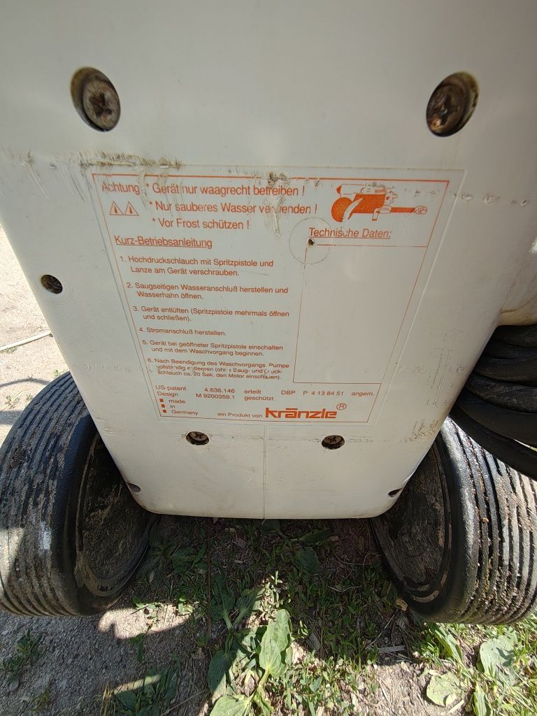 Myjka ciśnieniowa Kranzle 125