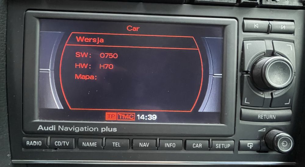 Radio Audi Navigation Plus A4 B6/7 A3 8p (nie do bmw) SUPER