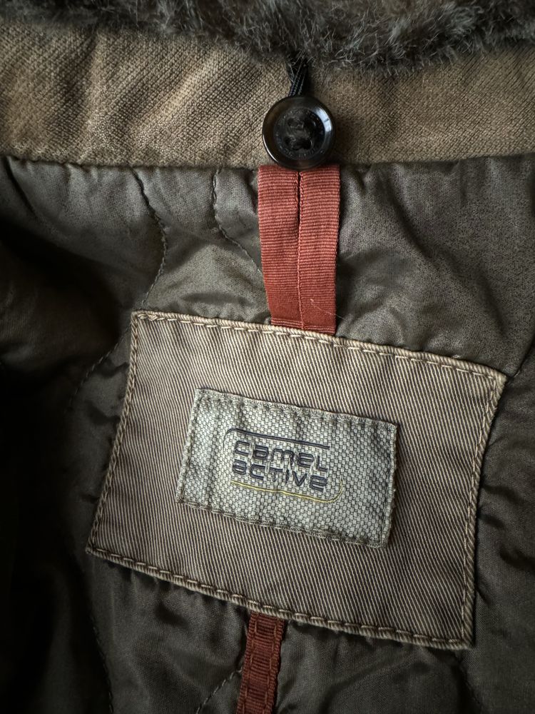 Camel Active bawełniany płaszcz trencz 46