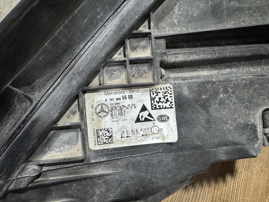 Фара левая правая передняя оптика Mercedes Benz W167 GLE Multibeam led
