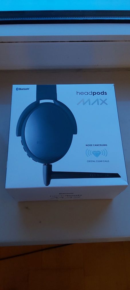 Słuchawki bezprzewodowe Bluetooth Headpods nowe w pudelku oryginalnym