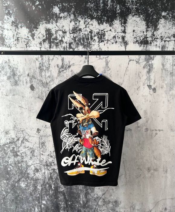 Футболка Emporio Armani мужская оверсайз черная белая оригинал унисекс