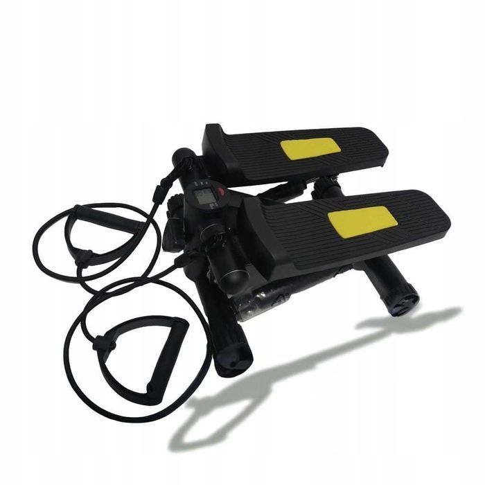 Stepper skrętny z linkami do ćwiczeń fitness step