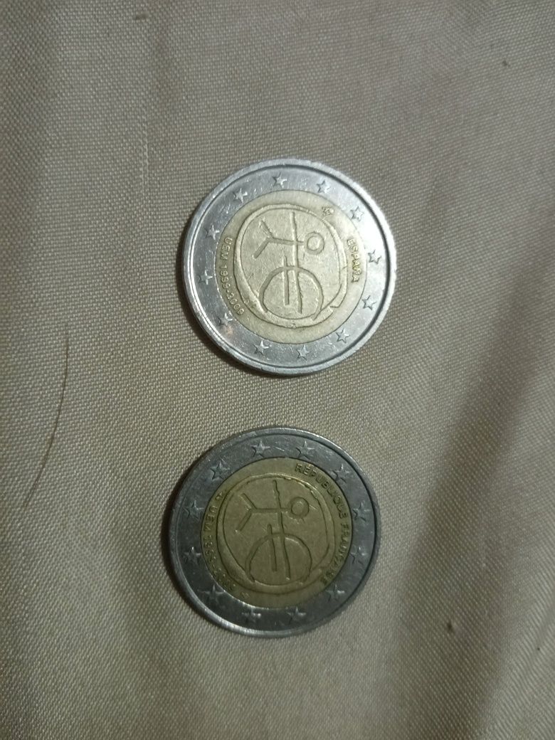 Moedas de 2 euros