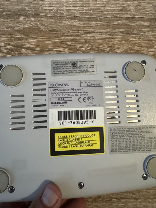 PS1 PSONE Avariada