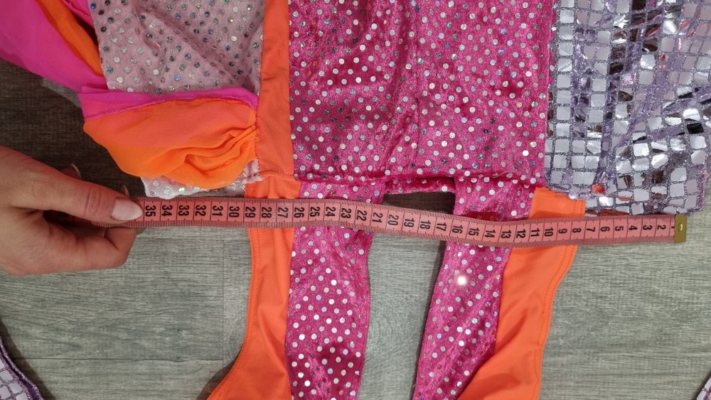 Strój do tańca taneczny DISCO DANCE