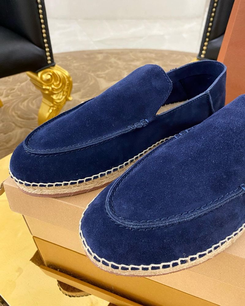 Еспадрільї чоловічі сині Loro Piana