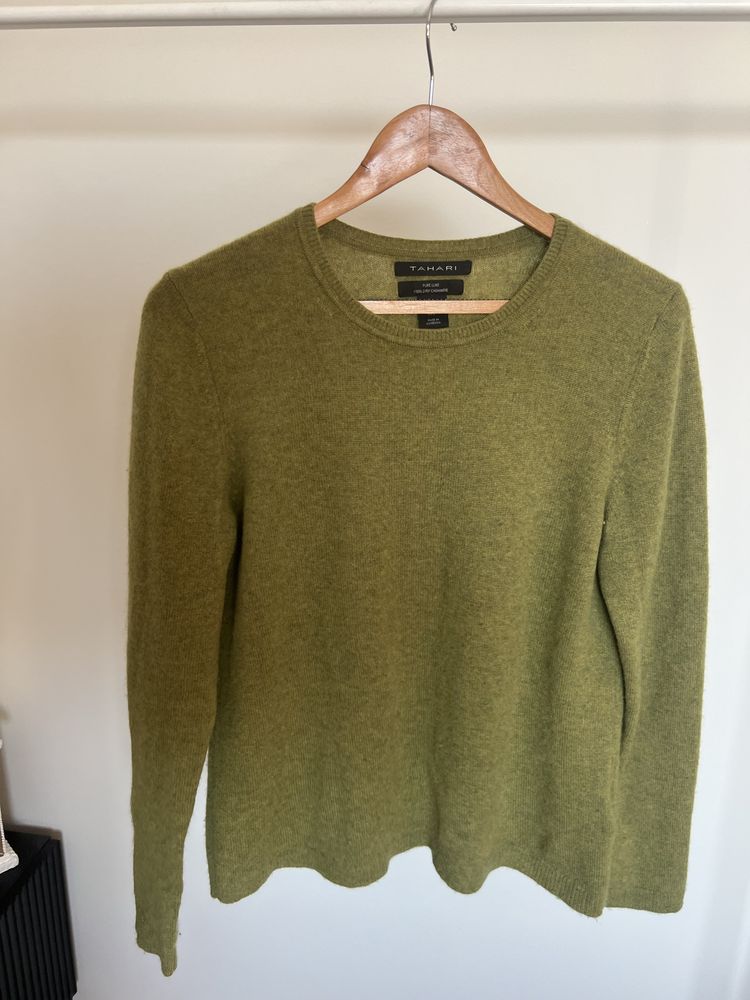 Damski sweter kaszmirowy 2-ply cashmere Tahari