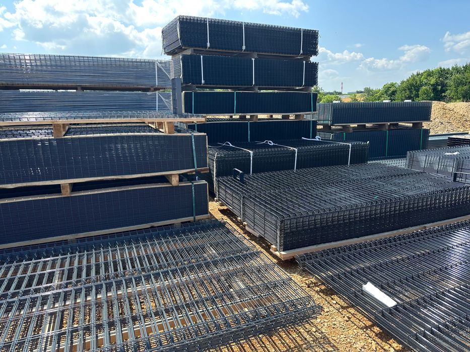 Ogrodzenie Panelowe Panele 3d Ogrodzenia KOMPLETY Zestawy Transport 48