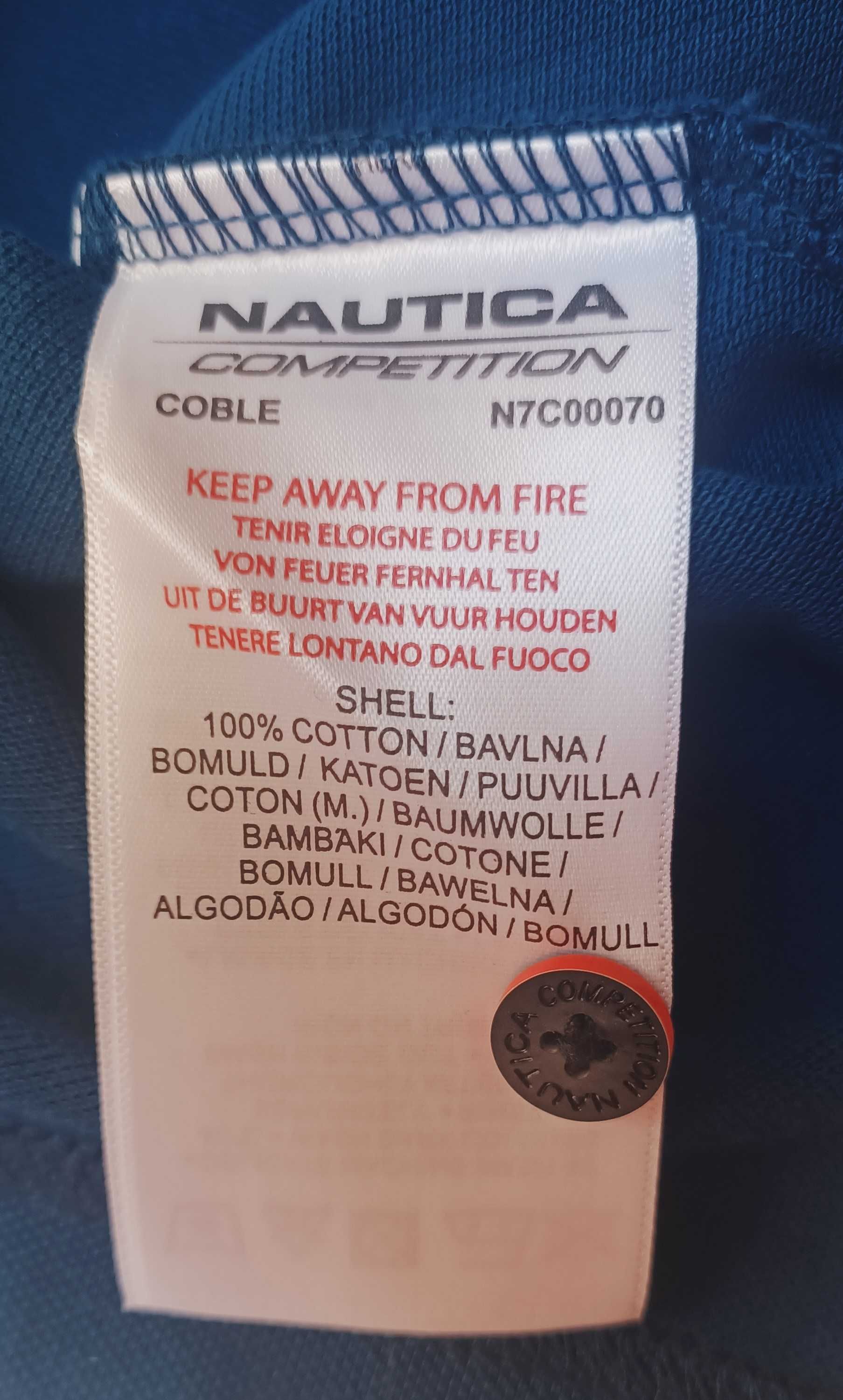 NAUTICA Coble Polo Navy rozmiar S - nowe, oryginał