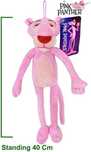 Novidade:Peluche Pantera Cor de Rosa 40cm