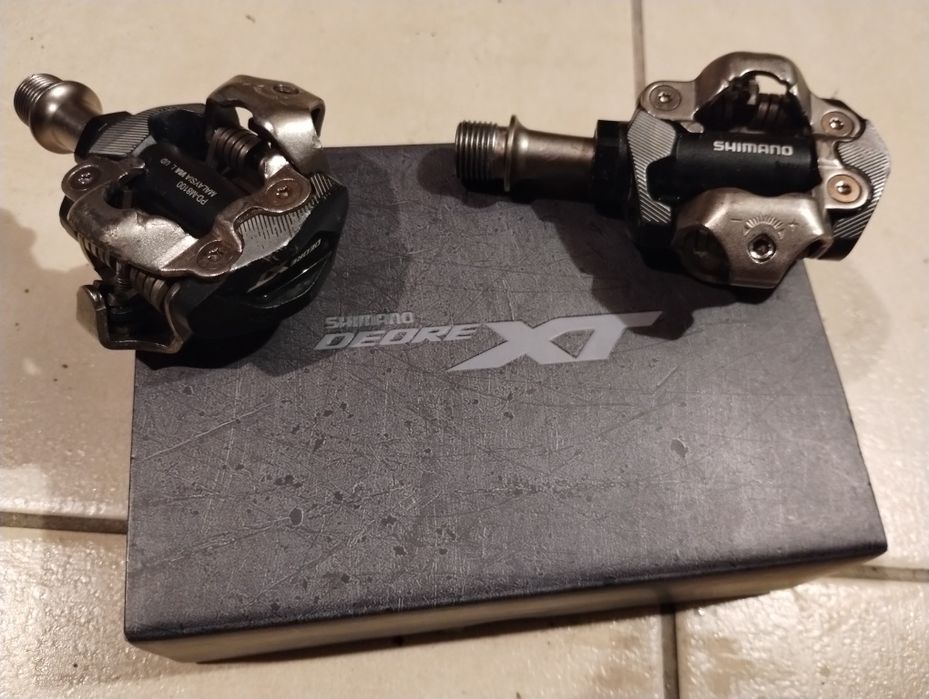 Pedałay spd Shimano XT, mtb, gravel