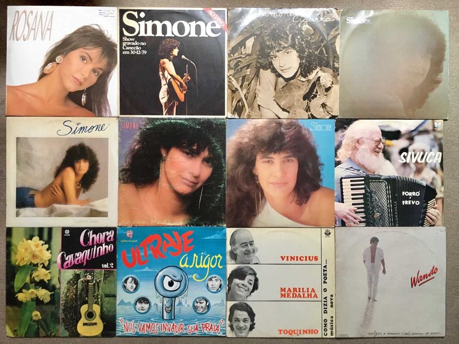 Discos de vinil LP álbuns - música brasileira