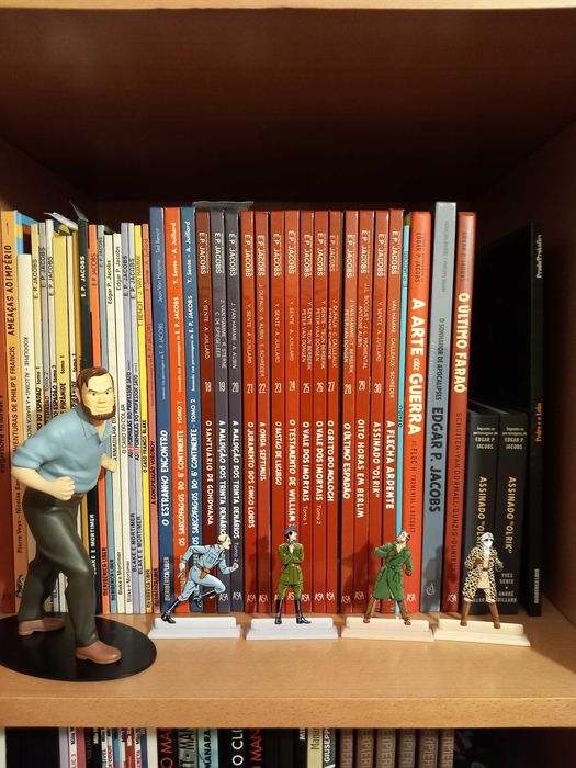 Figura de metal " Blake e Mortimer : Açoka ", Studio Jacobs, 2020