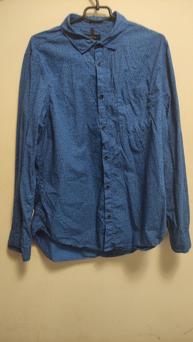 Синя сорочка River Island XL