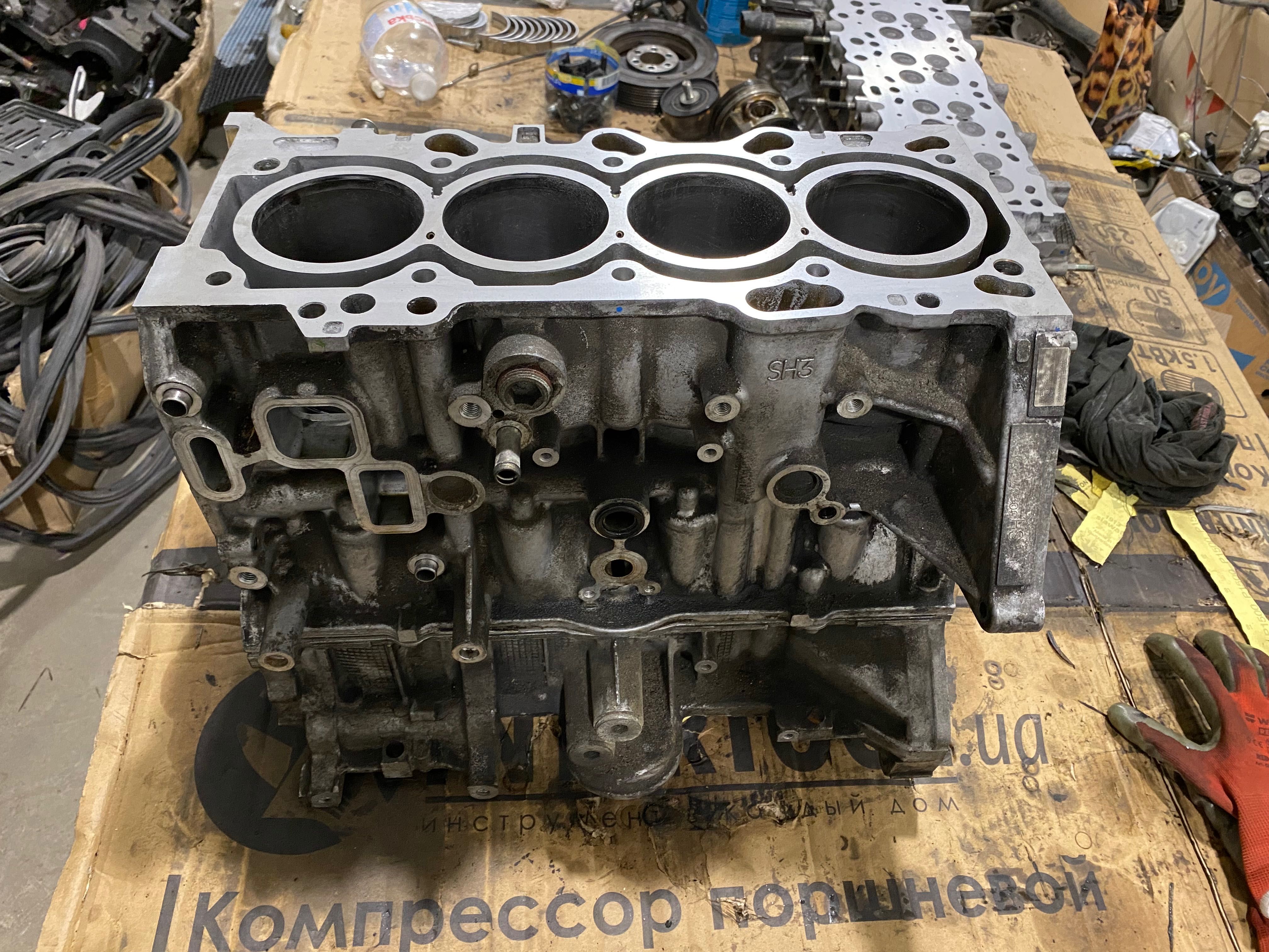 Блок циліндрів двигуна Mazda CX-5 6 GJ 3 BM 2.2 дизель SH01 бітурбо