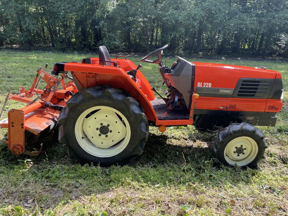 Kubota Gl 220 22km 4x4 jak yanmar iseki glebogryzarka