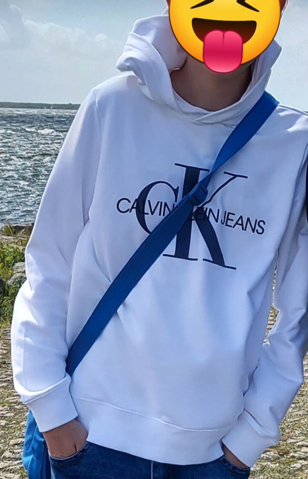 Bluza Calvin Klein, levis rozm 164