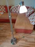 Lampa stojąca z dwoma kloszami jak nowa