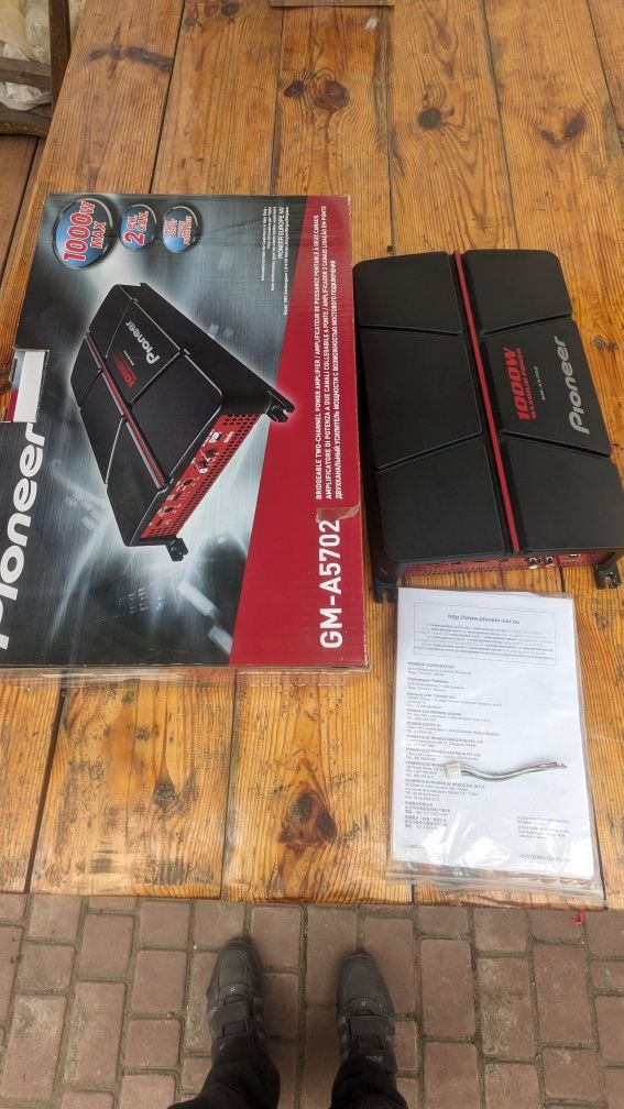 Pioneer GM-A5702. Усилитель 2х канальный