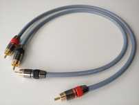 Melodika przewody rca 2x 0.5m mdc1110