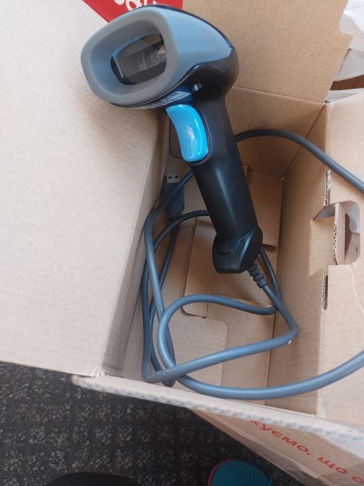 Лазерный 2D сканер штрих кодов и QR-кодов ,подставка для сканера .