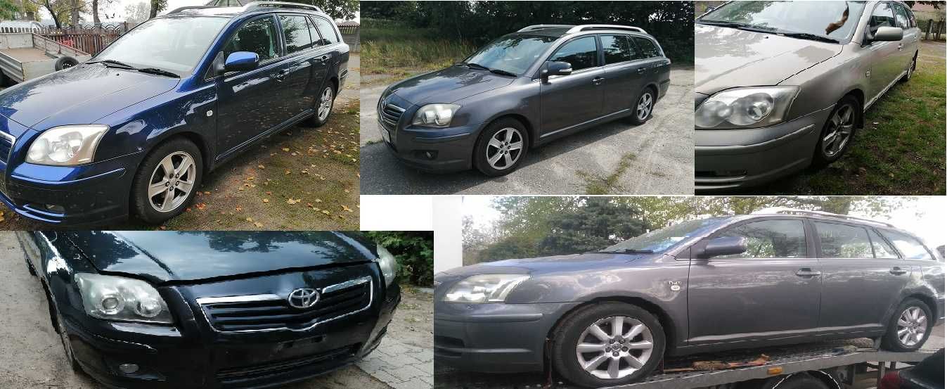 drzwi p/l przód tył toyota avensis ii t25  1c0 6t1 1g3 8p4 209 1f6