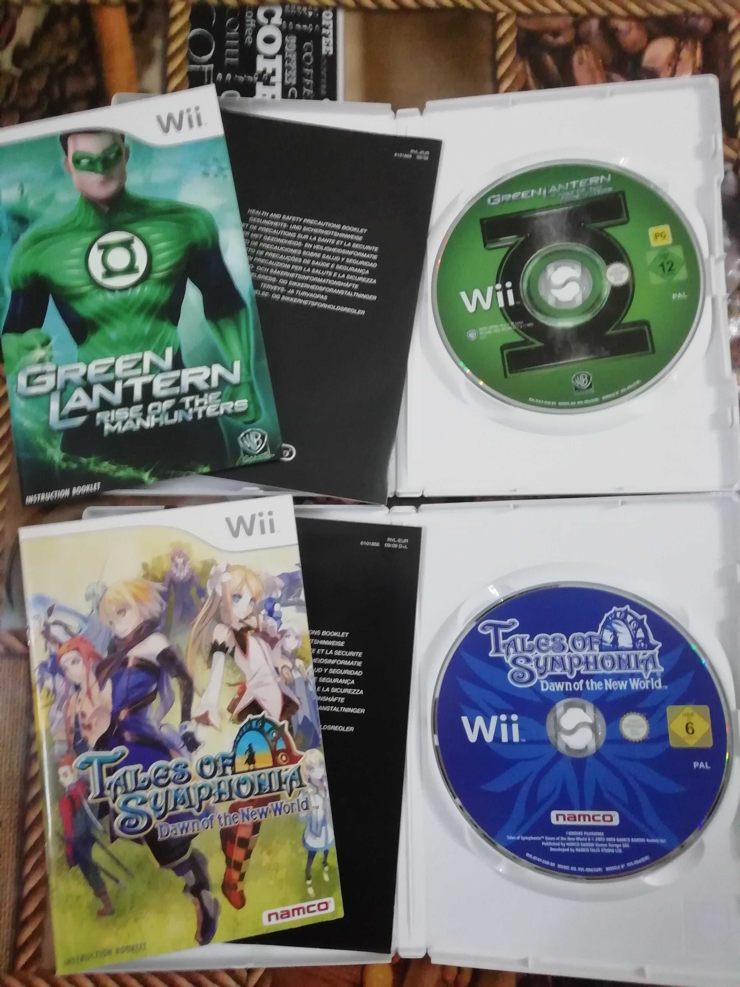 Green Lantern: Rise; Tales of Symphonia: Dawn of the new world [Wii]