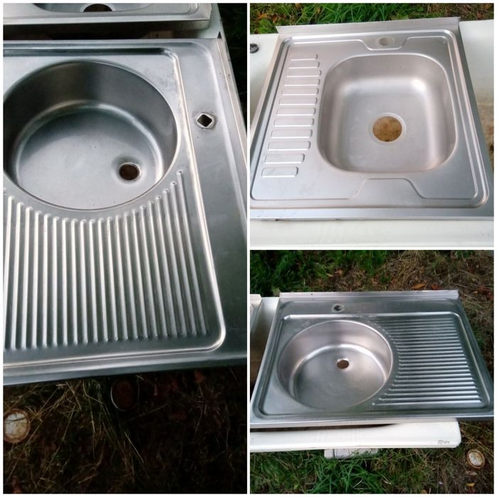 Срочно! Мийка 80×60 см 1 мм товщина нержавійки. Раковина Мойка кухонна