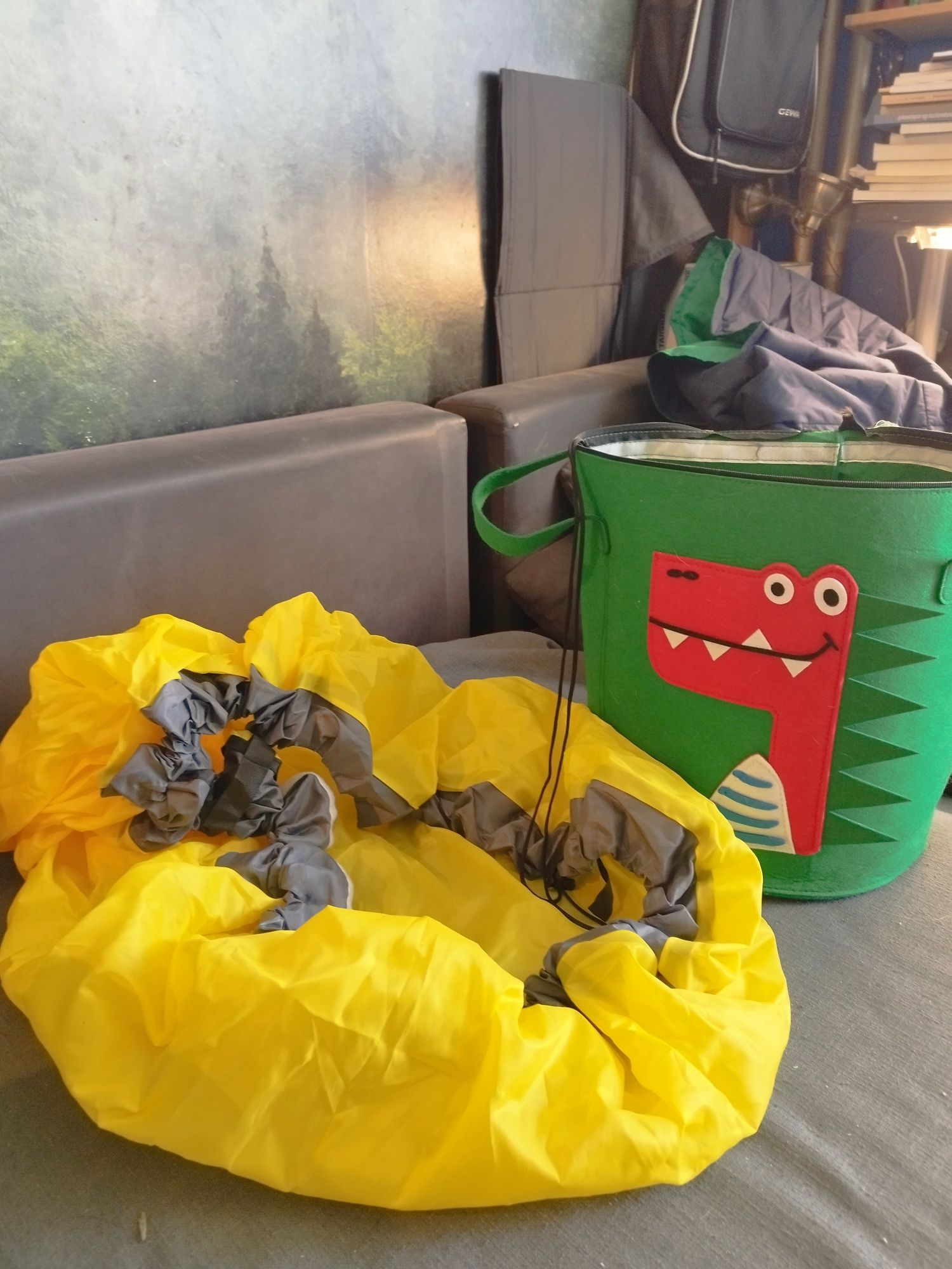 Kosz filcowy na klocki LEGO