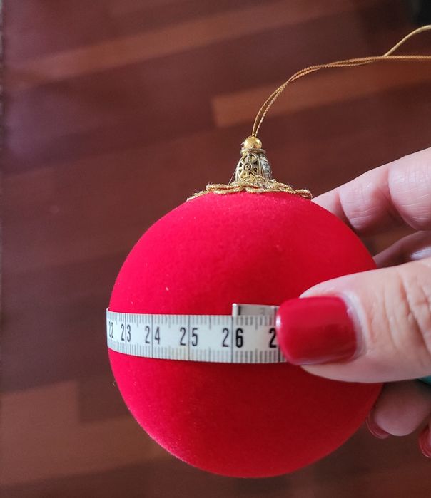 Bolas de Natal Vermelhas
