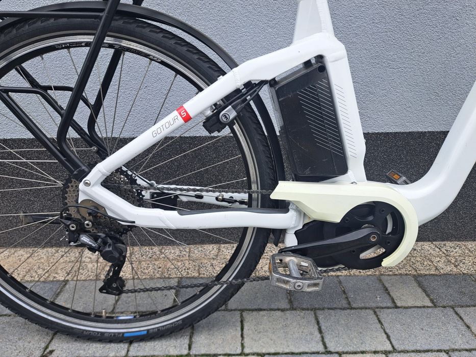 NAWIGACJA 648Wh Rower Elektryczny FLYER GOTOUR 5 Panasonic Gazelle L