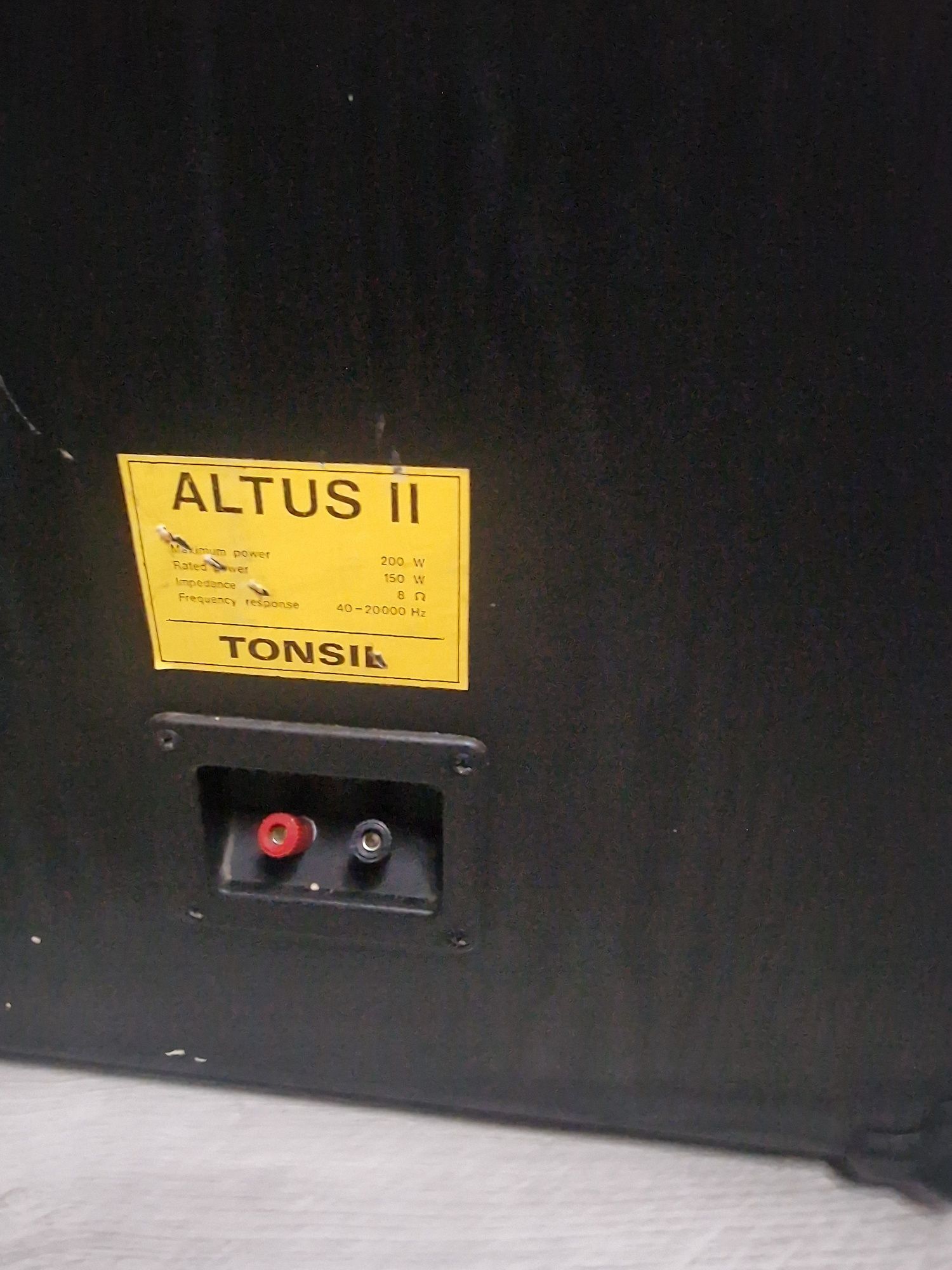Kolumny estradowe Altus II 200w