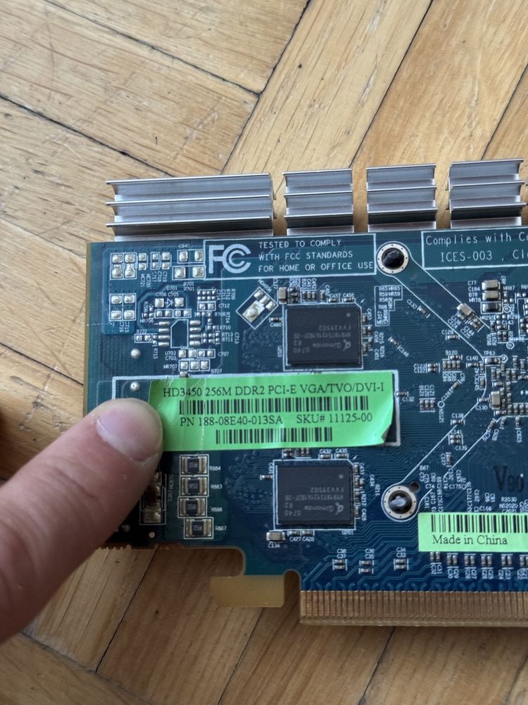 Sapphire Ati Radeon HD3450 DDR2 256MB