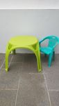 Cadeira e mesa brincar