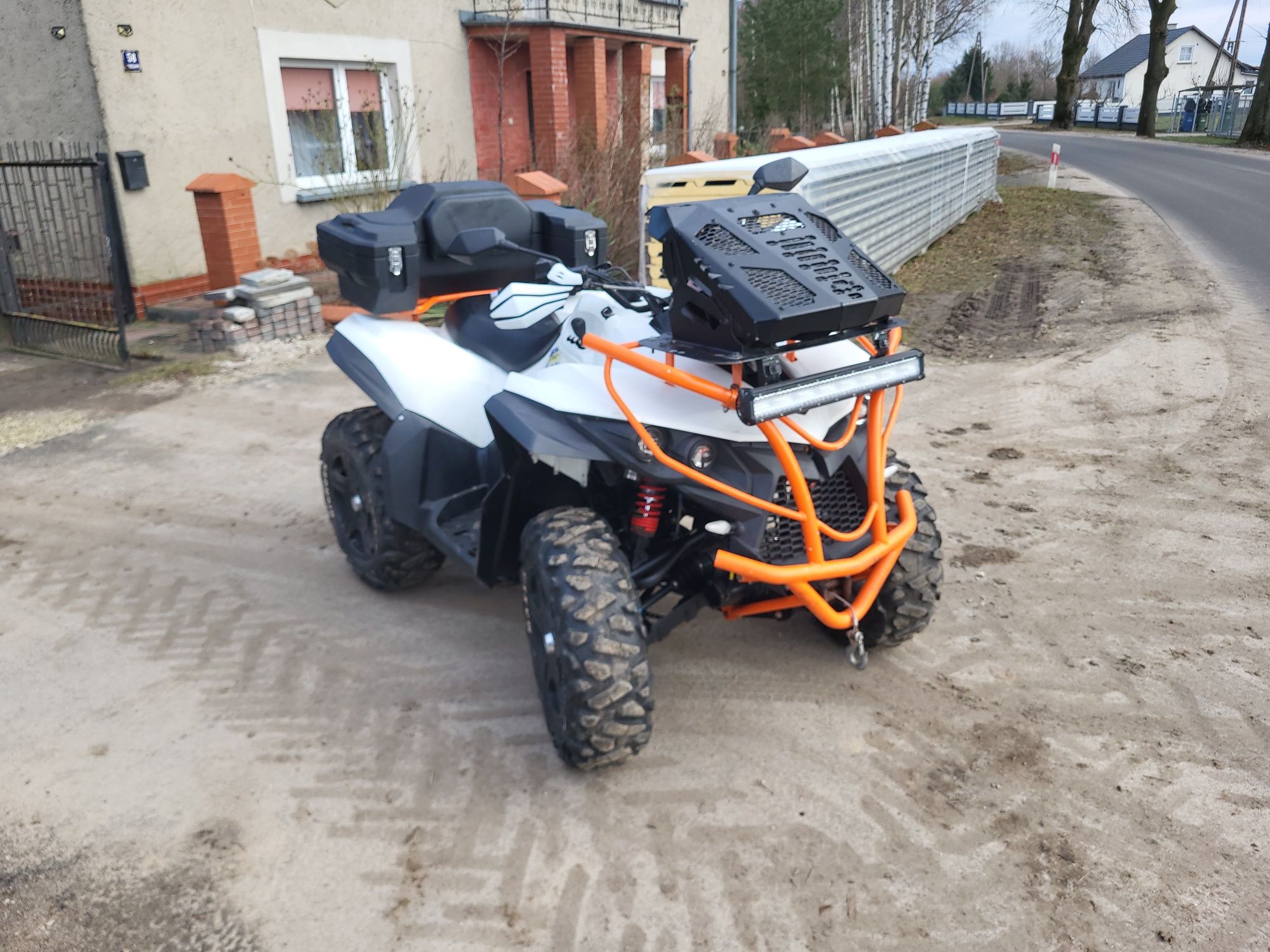 Quad TGB  700 2x4 4x4 blokada 2014r z pelną dokumentacją i homologacją