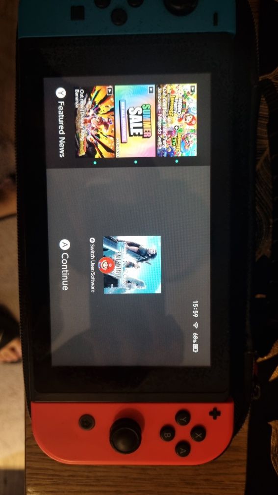 Nintendo switch v2 zestaw