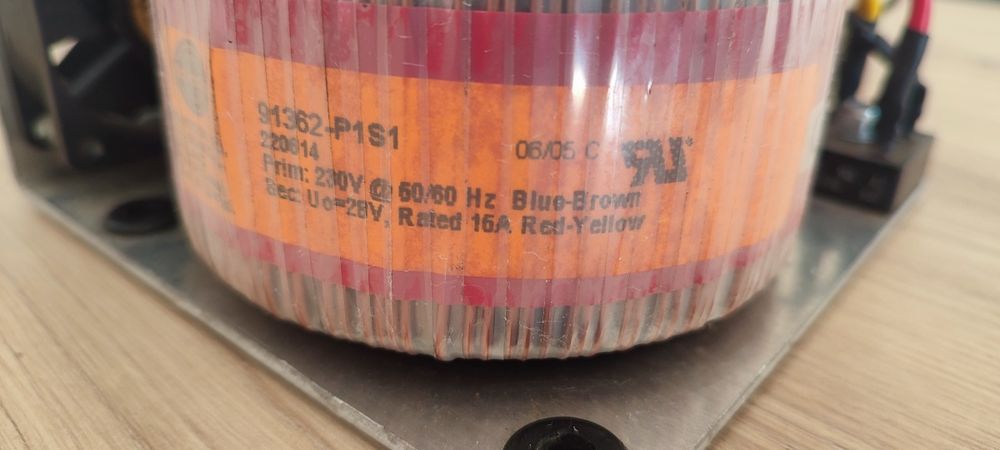 Transformator toroidalny Nuvotem Talema 230 V. 28V mostek prostowniczy