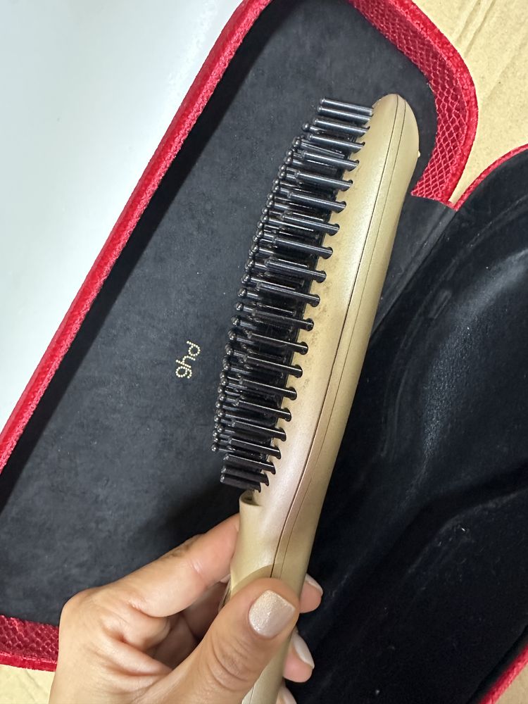 Escova elétrica de cabelo GHD gold