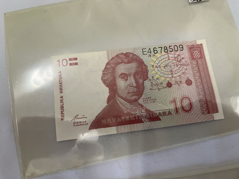 4 notas da Croacia novas