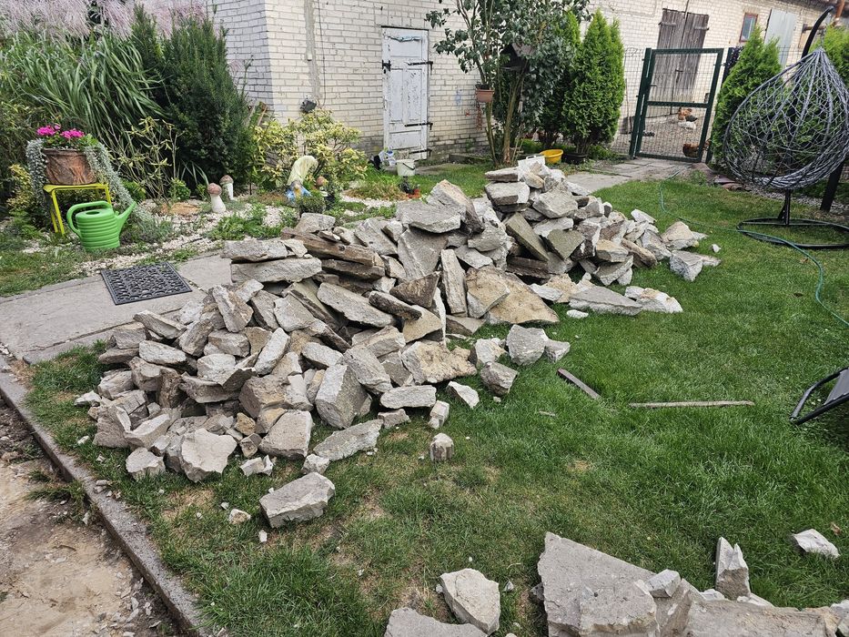 Oddam czysty gruz za darmo