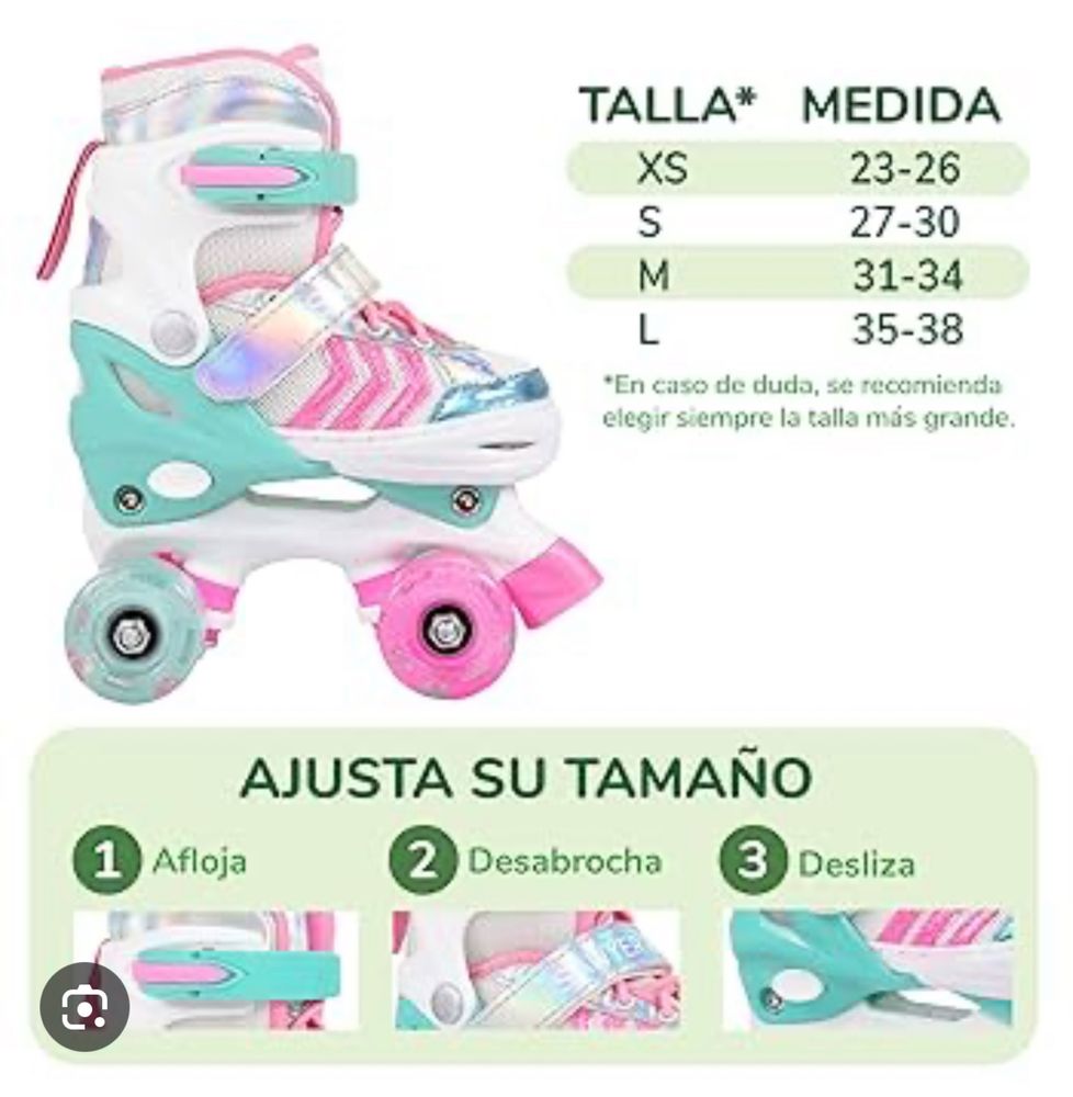Patins extensiveis