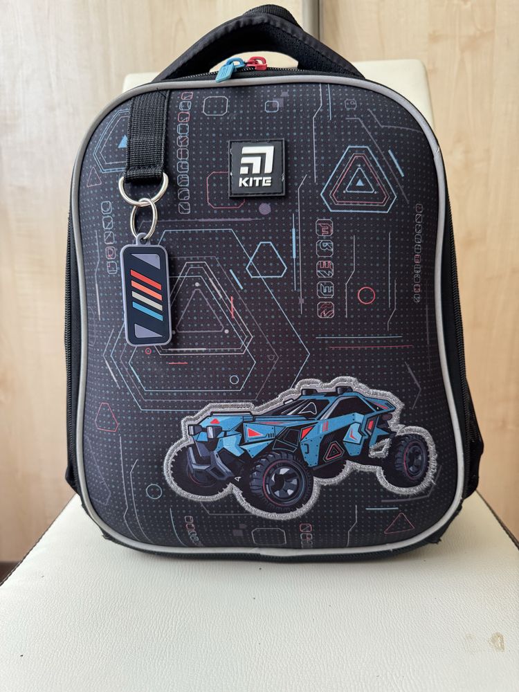 Рюкзак каркасний Kite для хлопчика 35x26x13.5 см 12 л Extreme Car