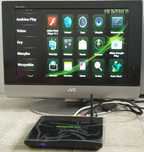 Monitor z funkcją TV 17 JVC LT-17E31 plus ANDROID BOX SMART TV okazja
