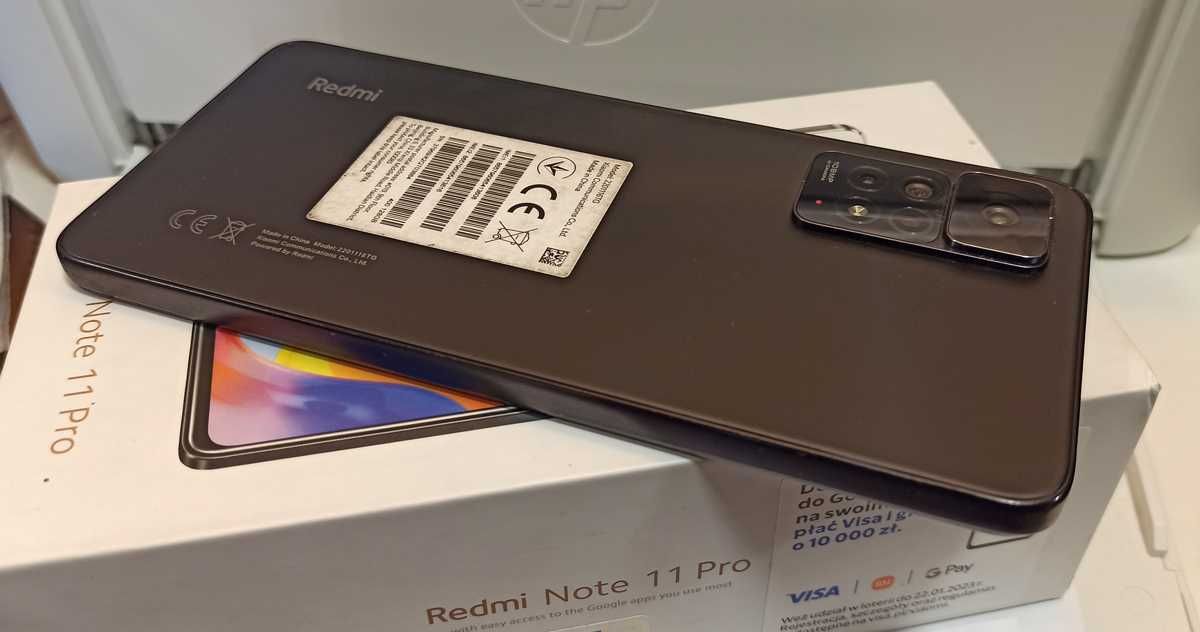 Idealny Xiaomi Redmi Note 11 Pro Graphite Gray 6 GB+6 GB / 128 GB