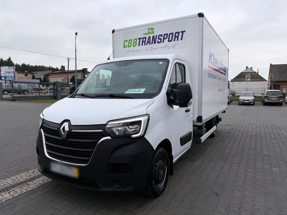 Renault Master 145DCI Kontener 8ep + Winda 750 kg  NR.252 Klimatyzacja, LED, Winda Załadowcza 750 kg, SUPER STAN