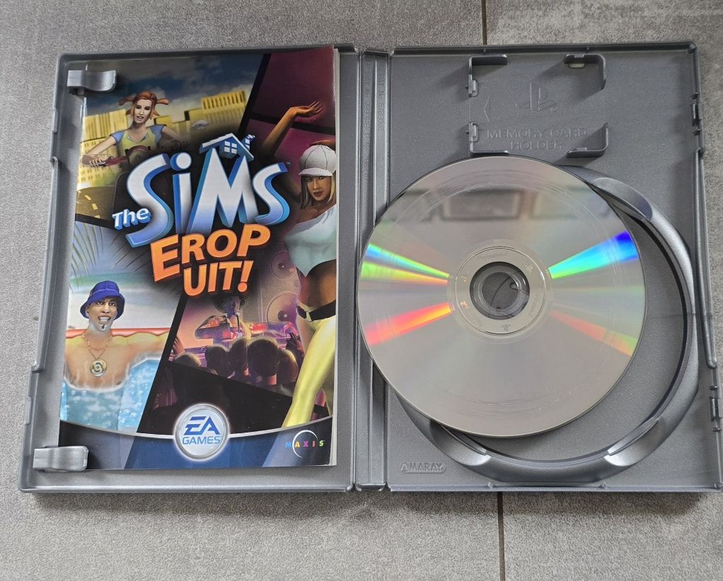 THE SIMS erop uit  PS2